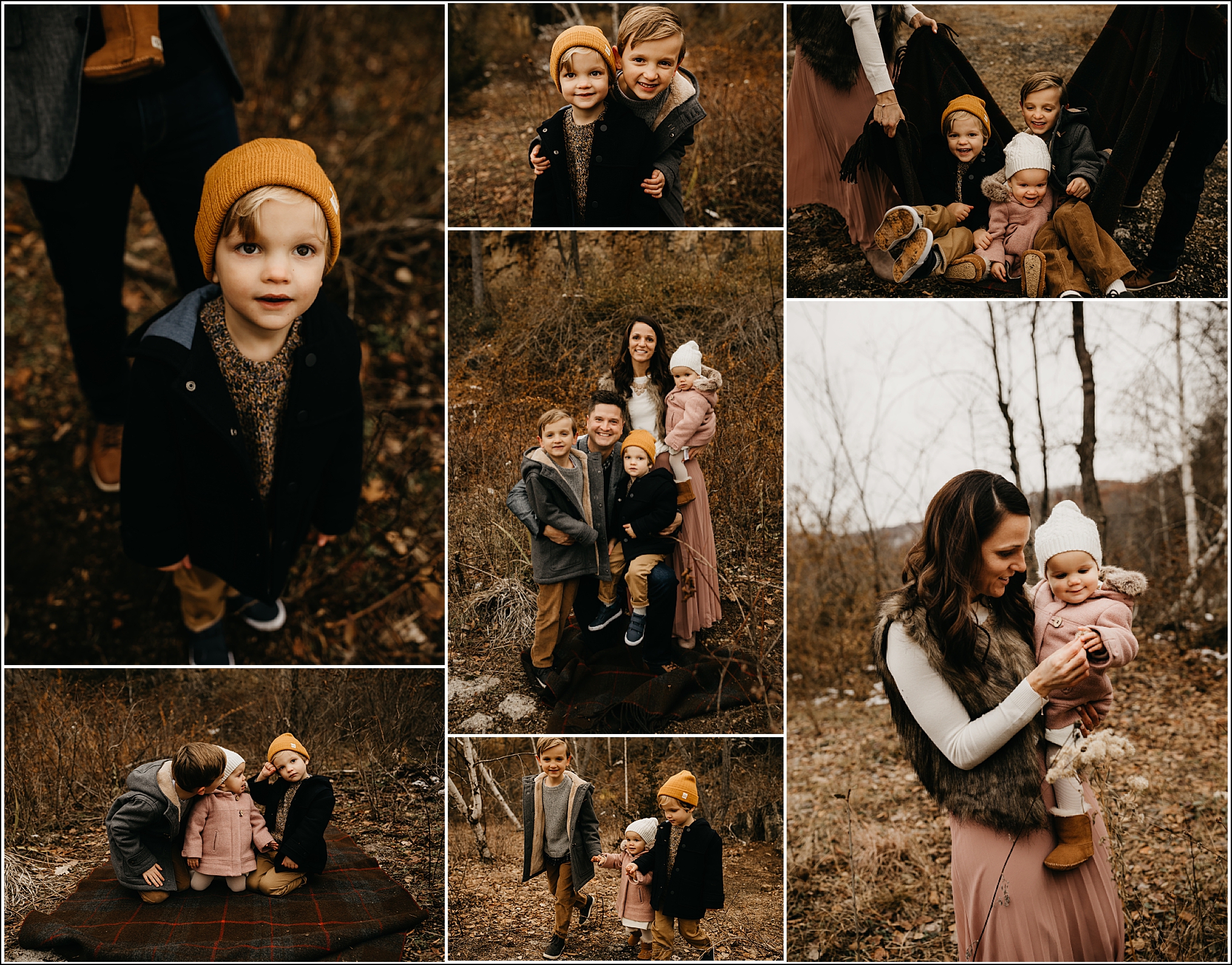 what to wear for family photos. family having fun during family portrait session