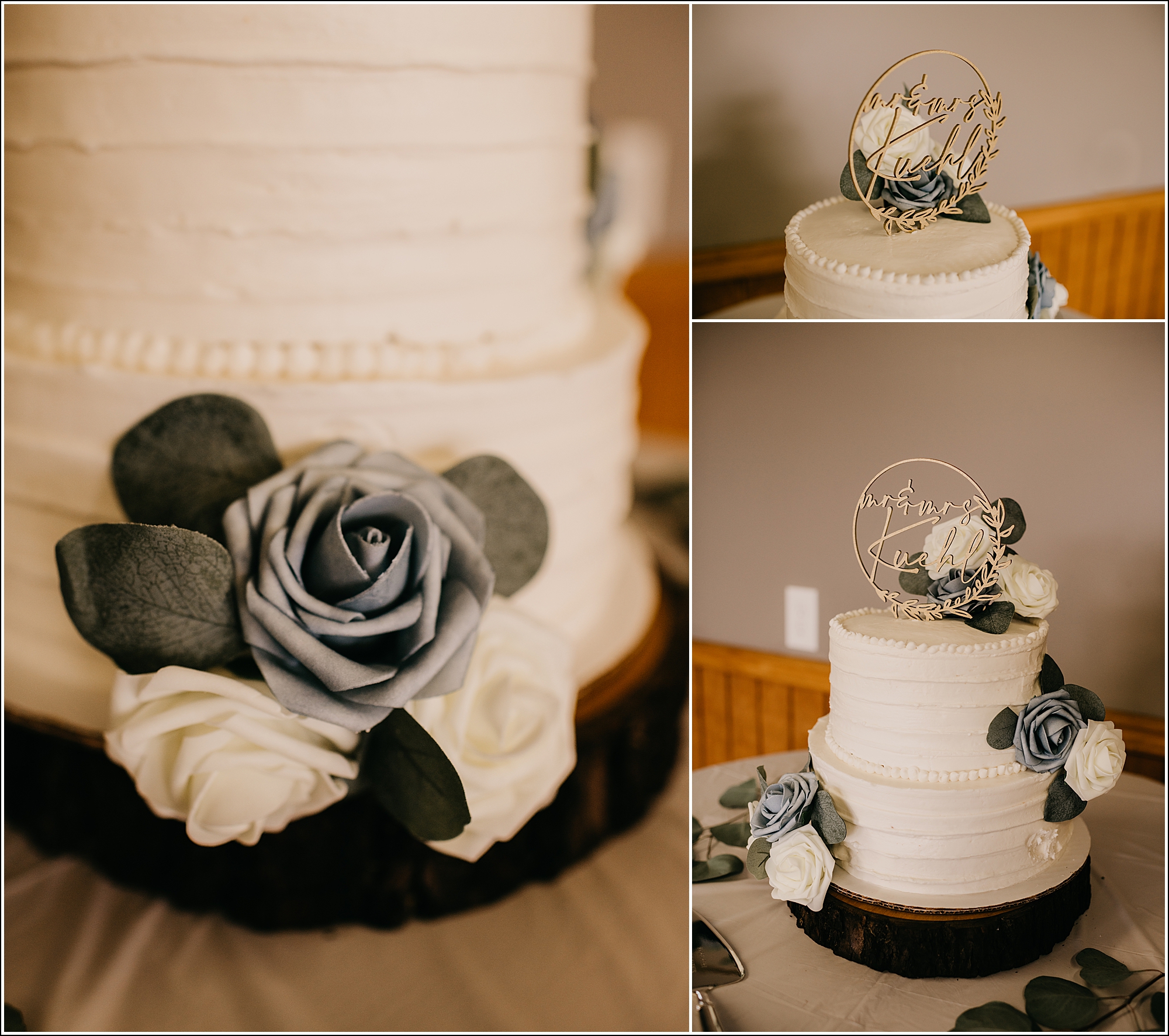 La Crosse wedding photographer cake